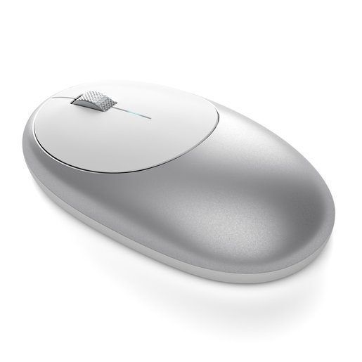 Беспроводная компьютерная мышь Satechi M1 Bluetooth Wireless Mouse, серебристый