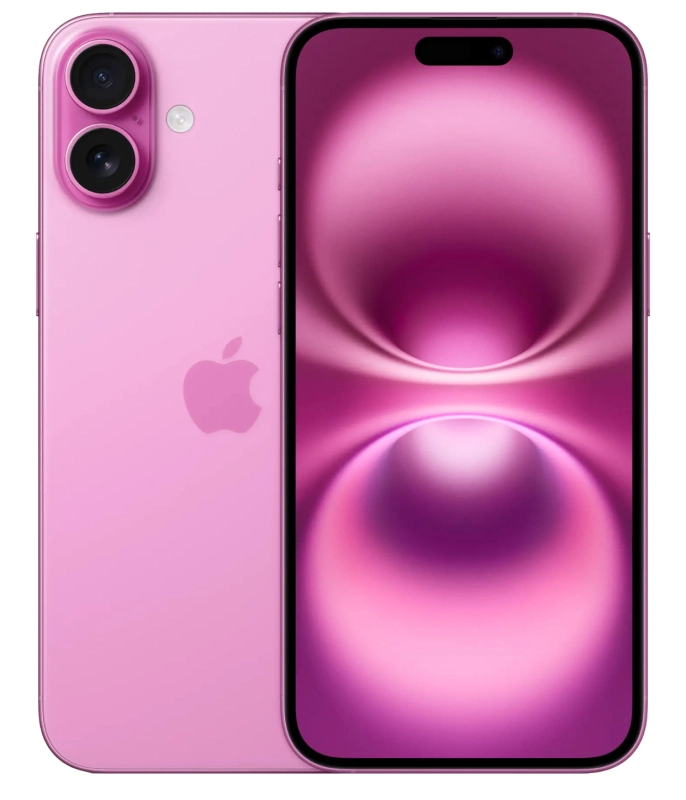 Apple iPhone 16 256 ГБ, розовый